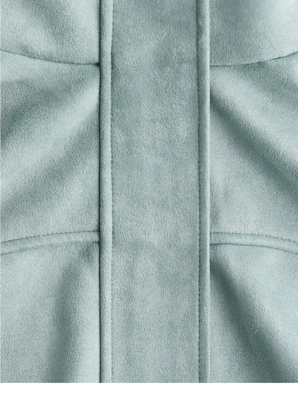 NWT H&M Suede Bomber Jacket - Women - Picture 5 of 12